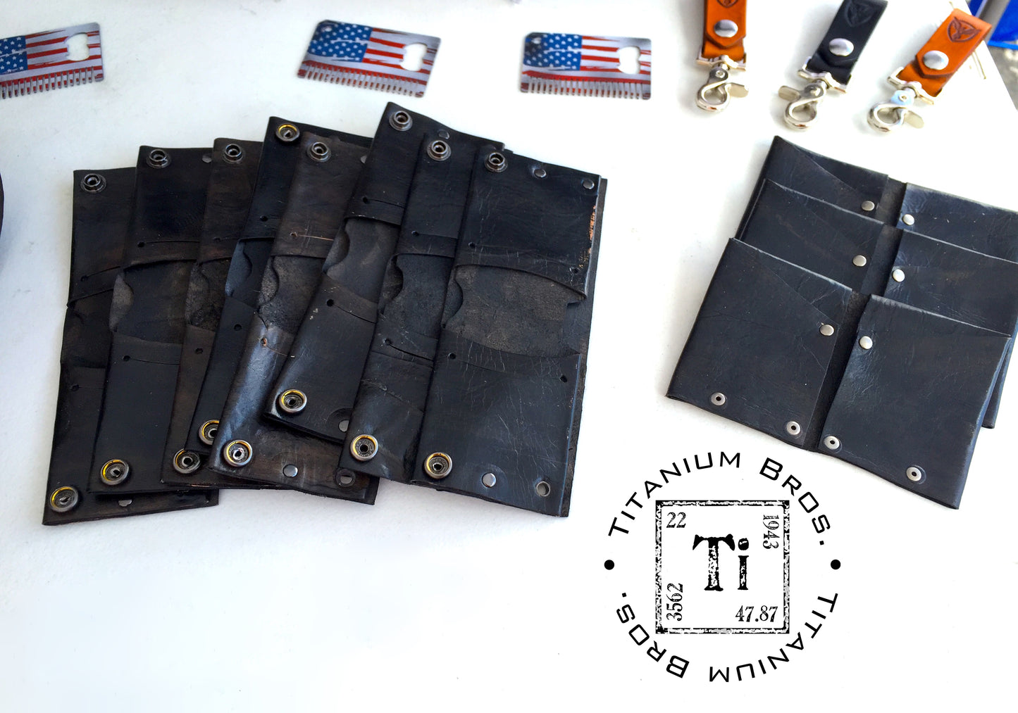 One Piece Handmade Leather Wallet